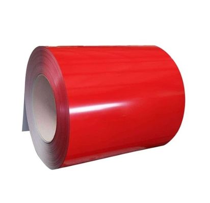 สีแดง PPGI PPGL DX51D สายกลมเหล็กเรืองสี