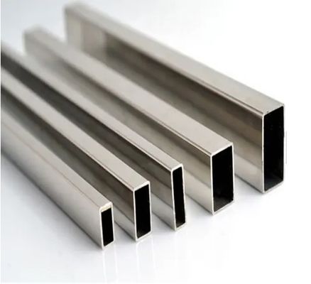 รูปทรงสี่เหลี่ยม 201 หลอดเหล็กไร้ขัด 50 X 100 X 1.5mm