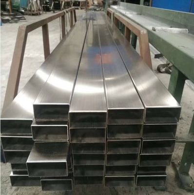 ท่อท่อเหล็กดัดเหล็ก RHS สี่เหลี่ยม 2.36&quot;X1.18&quot;X0.1&quot; เกรด 316