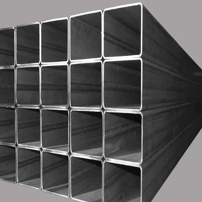 SHS สี่เหลี่ยมช่องช่องโลหะเบาหลอดเหล็กคาร์บอนเหล็ก 100mm X 100mm X 2.0mm