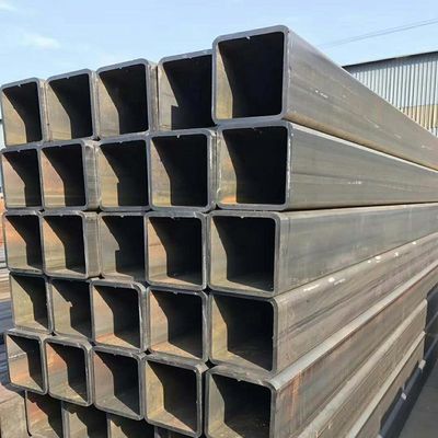 SHS สี่เหลี่ยมช่องช่องโลหะเบาหลอดเหล็กคาร์บอนเหล็ก 100mm X 100mm X 2.0mm